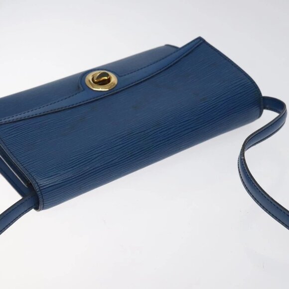 LOUIS VUITTON Epi Pochette Arche Shoulder Bag Blue - Picture 11 of 16